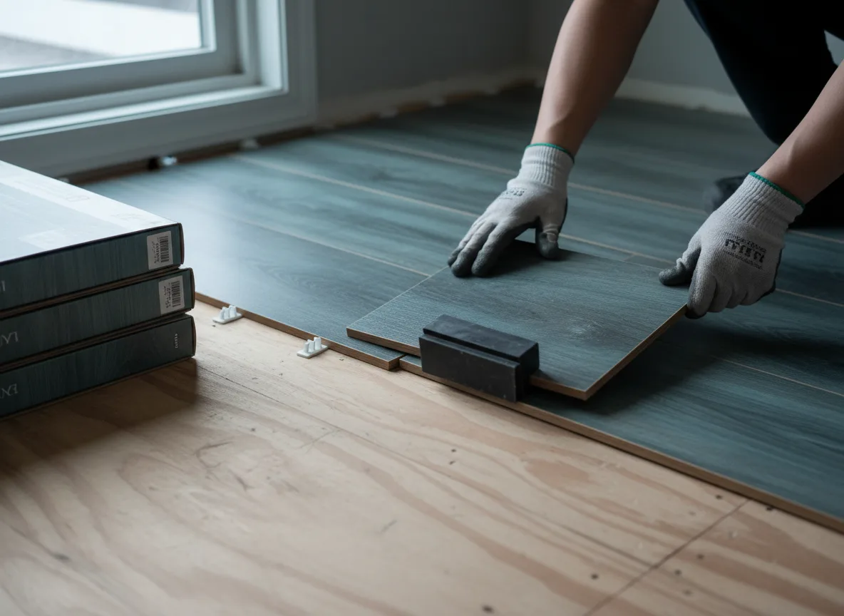Luxury Vinyl Plank Installation company in Somonauk, IL